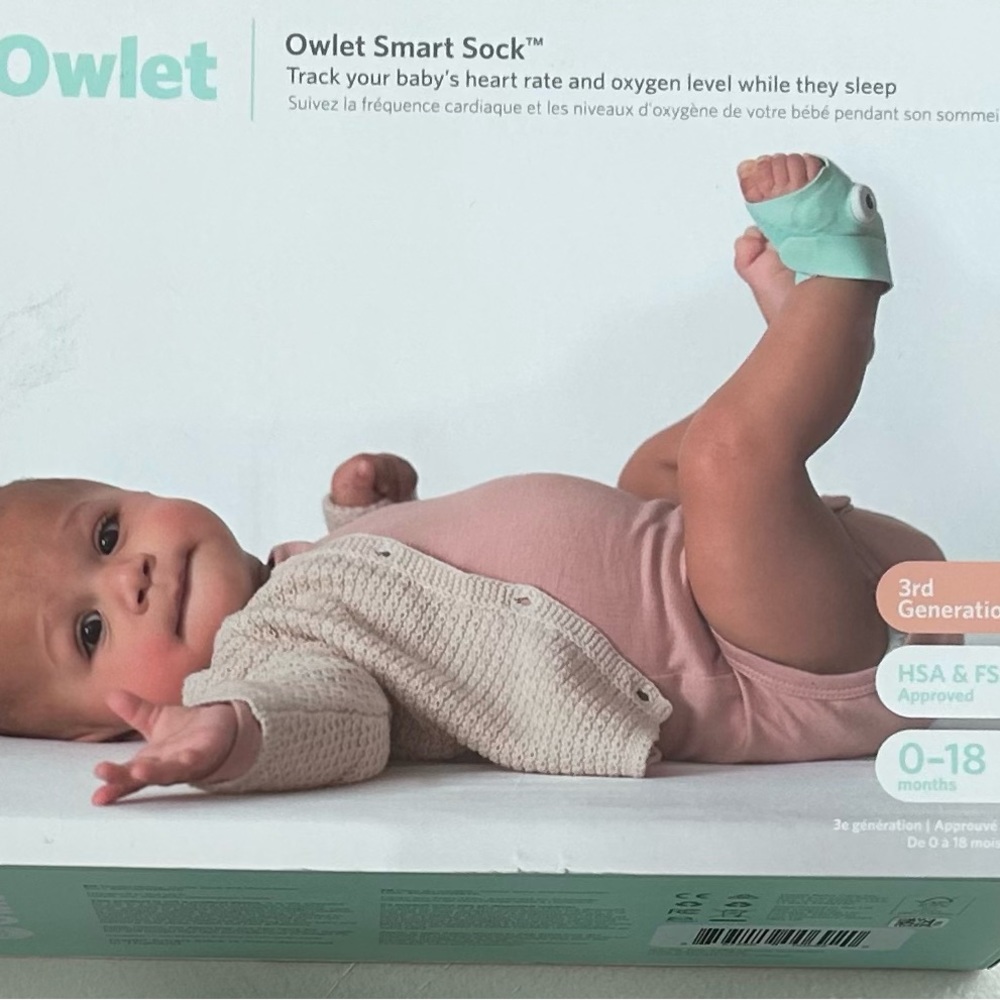 Owlet Smart Sock 3rd generation - OPEN TO OFFERS!!!